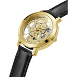 GUESS GW0383L1 BLACK LEATHER LADIES WATCH