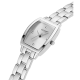 GUESS GW0384L1 SILVER TONE CASE SILVER TONE STAINLESS STEEL WOMEN'S WATCH