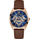 GUESS TAILOR ROSE GOLD TONE MULTI-FUNCTION MEN'S WATCH GW0389G3