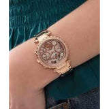 Guess Rose Gold Stainless Steel Women Watch GW0403L3