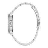 Guess Chronograph Blue Dial Silver Stainless Steel Women Watch GW0410L1