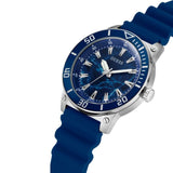 Guess Analog Blue Dial And Rubber Strap Men Watch GW0420G1