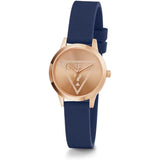 Guess Rose Gold Dial With Blue Strap Women Watch GW0453L1