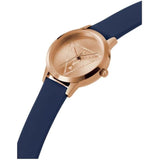 Guess Rose Gold Dial With Blue Strap Women Watch GW0453L1