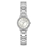 GUESS SILVER TONE CASE SILVER TONE STAINLESS STEEL WOMEN'S WATCH GW0468L1