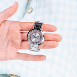 GUESS SILVER STAINLESS STEEL WOMEN WATCH GW0470L1