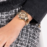GUESS GOLD STAINLESS STEEL WOMEN'S WATCH GW0470L2