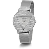 Guess Iconic Silver Stainless Steel Women Watch GW0477L1