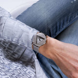 Guess Iconic Silver Stainless Steel Women Watch GW0477L1