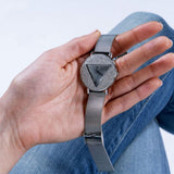Guess Iconic Silver Stainless Steel Women Watch GW0477L1