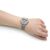 Guess Iconic Silver Stainless Steel Women Watch GW0477L1
