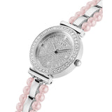 Guess Analog Silver Dial Stainless Steel Women Watch GW0531L1