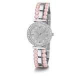 Guess Analog Silver Dial Stainless Steel Women Watch GW0531L1