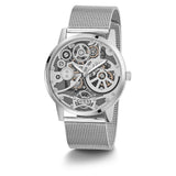 Guess Silver Stainless Steel Men Watch GW0538G1