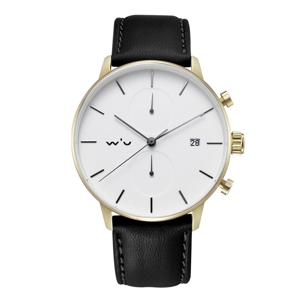 ARIES GOLD VENTURER G 1033 G-W CHRONOGRAPH MEN'S WATCH - H2 Hub Watches