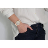 GUESS SOLAR ROSE GOLD STAINLESS STEEL W1069L3 WOMEN'S WATCH