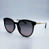 HYPHENATE H 0003 BK-BR SUNGLASSES
