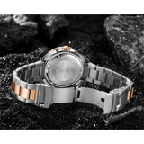NAVIFORCE NF9192 S/RG/B TWO-TONE STAINLESS STEEL MEN'S WATCH