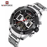 NAVIFORCE NF9201 S/B ANALOG DIGITAL MILITARY SPORT MEN'S WATCH