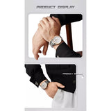 NAVIFORCE NF9200S S/RG QUARTZ WATCH SPORT MILITARY MEN'S WATCH