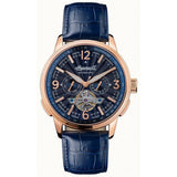 Ingersoll The Regent Automatic I00301B Blue Leather Strap Men's Watch