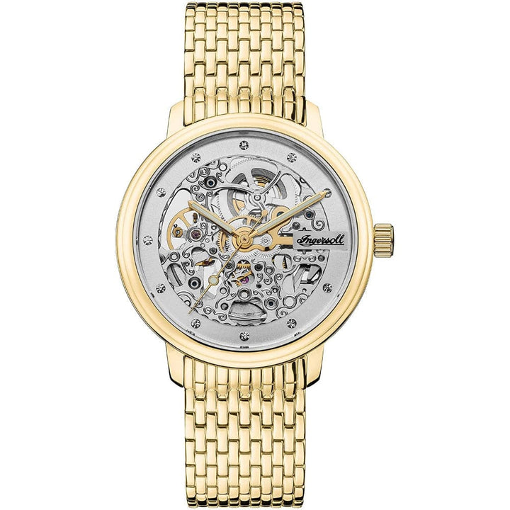 INGERSOLL CROWN AUTOMATIC GOLD STAINLESS STEEL I06103 MEN'S WATCH - H2 Hub Watches