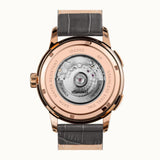 Ingersoll The Regent Automatic Gold Stainless Steel I00302 Black Leather Strap Men's Watch