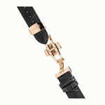 Ingersoll The Herald Automatic Gold Stainless Steel I00403 Black Leather Strap Men's Watch - H2 Hub Watches