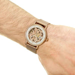 Ingersoll The Herald Automatic Rose Gold Stainless Steel I00406 Rose Gold Stainless Strap Unisex's Watch - H2 Hub Watches