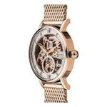 Ingersoll The Herald Automatic Rose Gold Stainless Steel I00406 Rose Gold Stainless Strap Unisex's Watch - H2 Hub Watches
