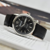 INGERSOLL I00502 THE NEW HAVEN BLACK LEATHER STRAP MEN'S WATCH
