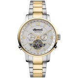 Ingersoll The Grafton Automatic Gold Stainless Steel I00705 Silver Gold Stainless Strap Men's Watch