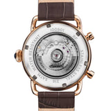 Ingersoll The New England Automatic Gold Stainless Steel I00901 Brown Leather Strap Men's Watch