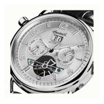 Ingersoll The New England Automatic Silver Stainless Steel I00903 Black Leather Strap Men's Watch - H2 Hub Watches