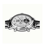 Ingersoll The New England Automatic Silver Stainless Steel I00903 Black Leather Strap Men's Watch - H2 Hub Watches
