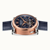 Ingersoll The Michigan Automatic I01101B Blue Leather Strap Men's Watch