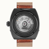 Ingersoll The Michigan Automatic Gold Stainless Steel I01104 Light Brown Leather Strap Men's Watch