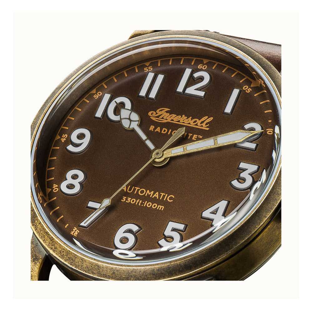 INGERSOLL THE LINDEN RADIOLITE AUTOMATIC I04801 MEN'S WATCH - H2 Hub Watches