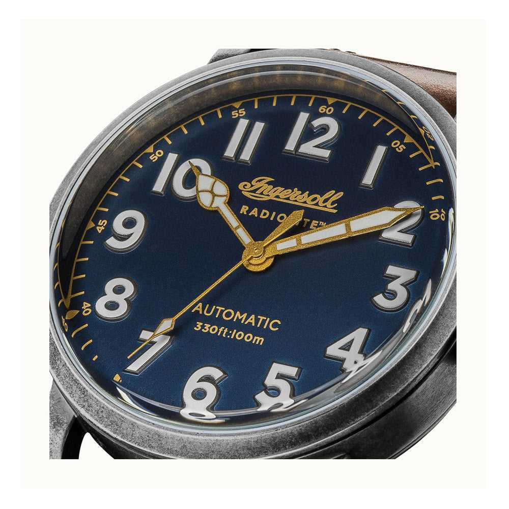 INGERSOLL THE LINDEN RADIOLITE AUTOMATIC I04803 MEN'S WATCH - H2 Hub Watches