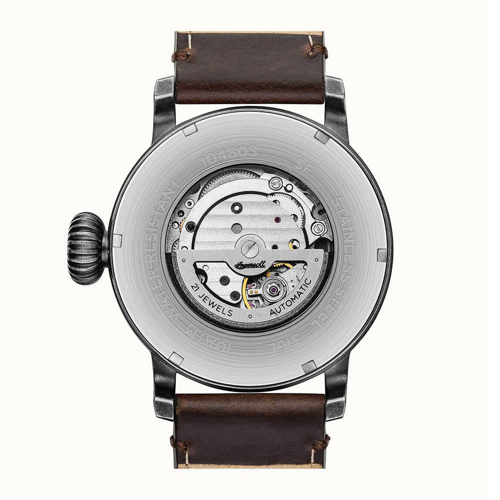 INGERSOLL THE LINDEN RADIOLITE AUTOMATIC I04803 MEN'S WATCH - H2 Hub Watches