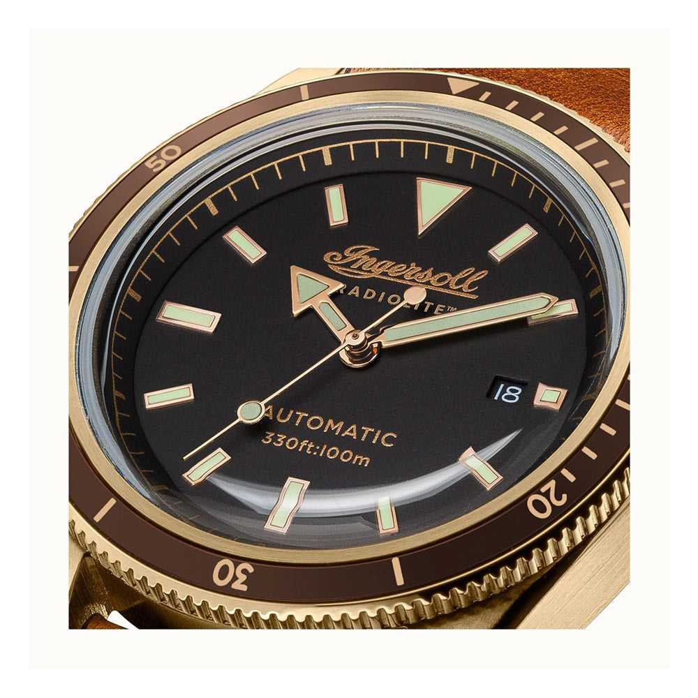 INGERSOLL THE SCOVILL RADIOLITE AUTOMATIC I05001 MEN'S WATCH - H2 Hub Watches