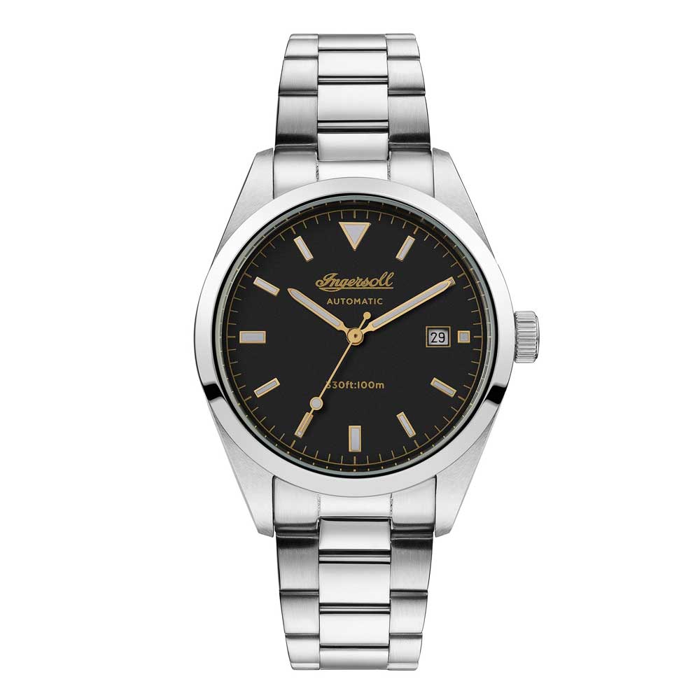 INGERSOLL RELIANCE I05501 AUTOMATIC SILVER STAINLESS STEEL MEN'S WATCH - H2 Hub Watches