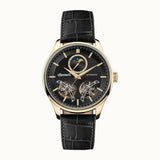 Ingersoll The Chord I07202 Black Leather Strap Men's Watch