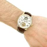 INGERSOLL AUTOMATIC I07403 BROWN LEATHER MEN'S WATCH