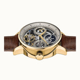 Ingersoll The Jazz Automatic I07704 Brown Leather Strap Men's Watch