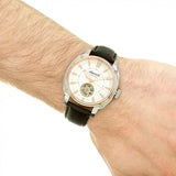 Ingersoll The Director Automatic Rose Gold Stainless Steel I08101 Black Leather Strap Men's Watch