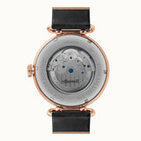 Ingersoll The Protagonist Automatic Rose Gold Stainless Steel I08903 Black Leather Strap Men's Watch
