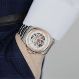 Ingersoll The Orville Automatic Rose Gold Stainless Steel I09304 Rose Gold and Silver Stainless Strap Men's Watch