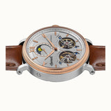 Ingersoll The Hollywood Automatic I09602 Brown Leather Strap Men's Watch