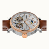 Ingersoll The Hollywood Automatic I09602 Brown Leather Strap Men's Watch